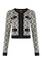 Load image into Gallery viewer, Jacquard knit cardigan
