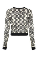 Load image into Gallery viewer, Jacquard knit cardigan
