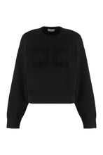 Load image into Gallery viewer, Viscose crew-neck sweatshirt
