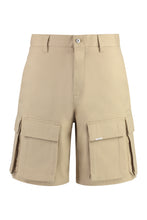 Load image into Gallery viewer, Cotton cargo bermuda shorts

