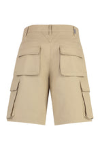 Load image into Gallery viewer, Cotton cargo bermuda shorts
