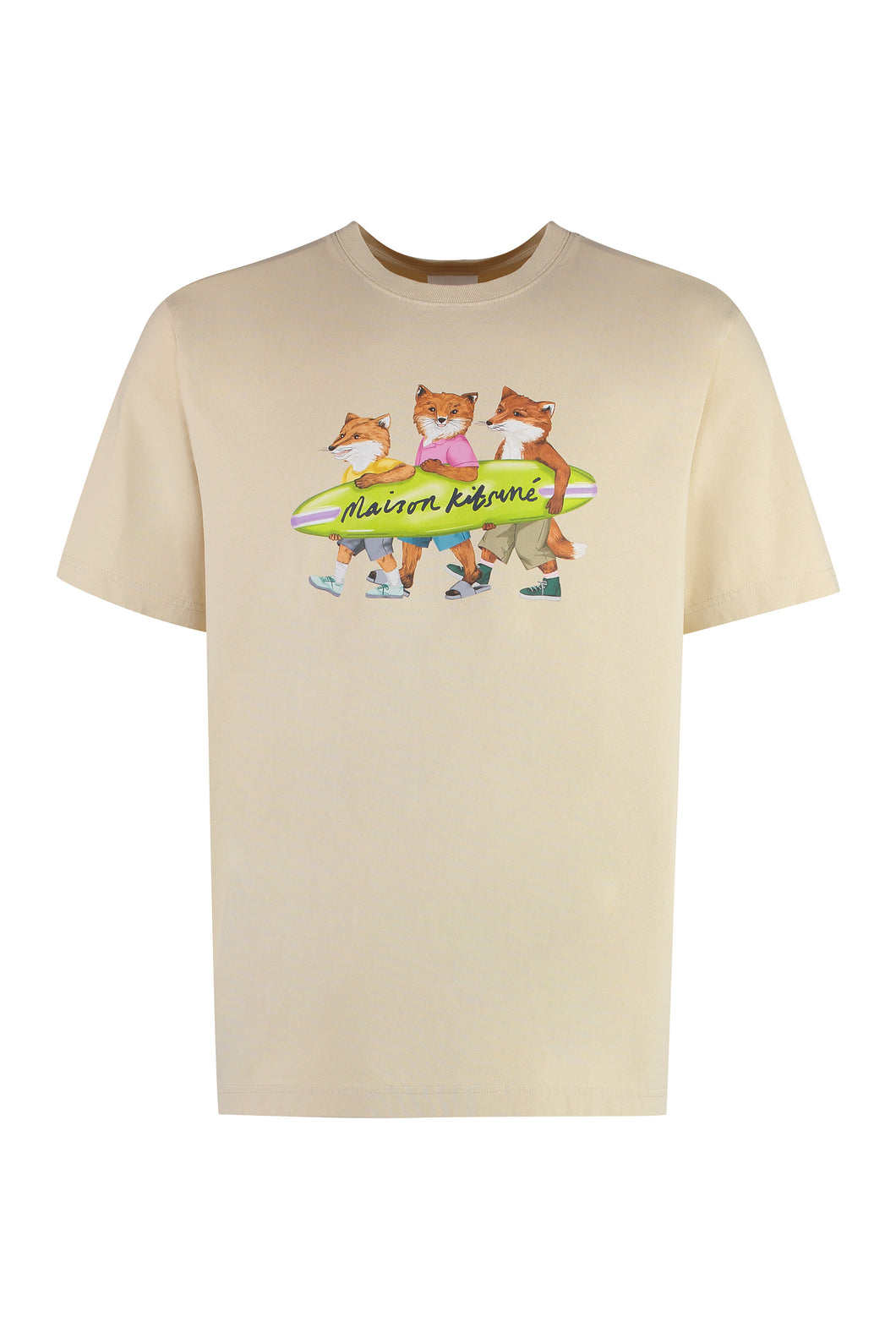 Printed cotton T-shirt