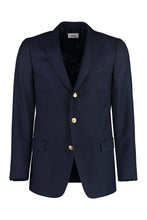 Load image into Gallery viewer, Wool single-breasted blazer
