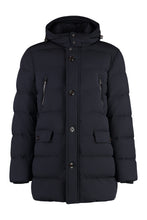 Load image into Gallery viewer, Gorner Hooded techno fabric down jacket
