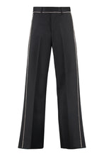 Load image into Gallery viewer, Wool straight-leg trousers
