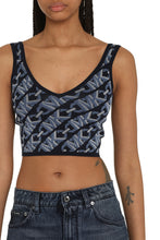 Load image into Gallery viewer, Crop-top with logo
