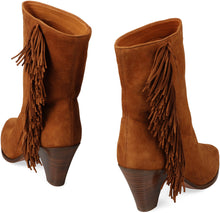 Load image into Gallery viewer, Suede ankle boots
