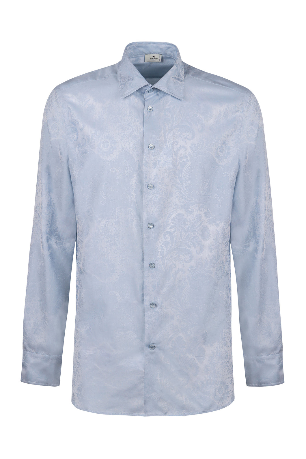 Jacquard cotton shirt