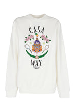 Load image into Gallery viewer, Logo detail cotton sweatshirt
