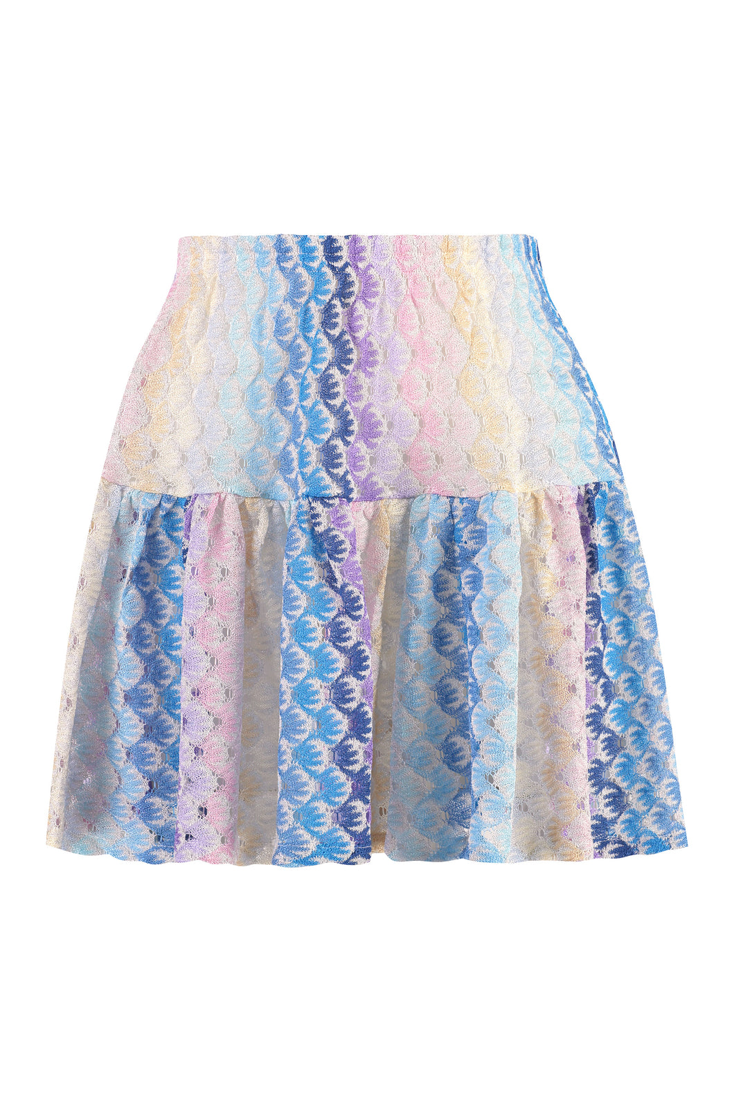 Knitted mini skirt
