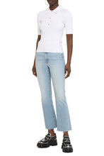 Load image into Gallery viewer, Ribbed knit polo shirt
