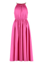 Load image into Gallery viewer, Gathered poplin dress
