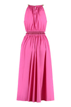 Load image into Gallery viewer, Gathered poplin dress
