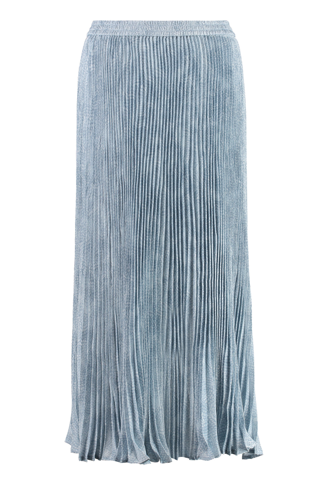 Pleated midi skirt