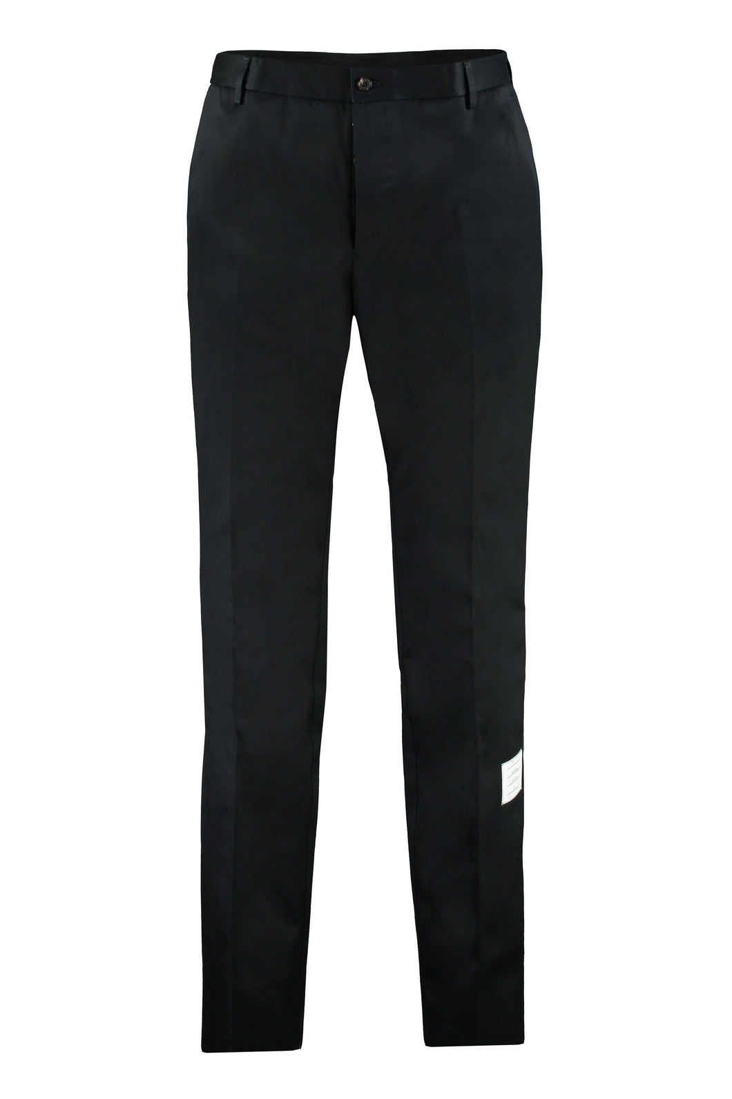 Cotton gabardine trousers