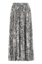 Load image into Gallery viewer, Printed pleated skirt
