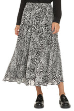 Load image into Gallery viewer, Printed pleated skirt
