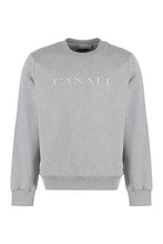 Load image into Gallery viewer, Logo detail cotton sweatshirt
