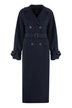 Load image into Gallery viewer, Natale Double-breasted virgin wool  coat
