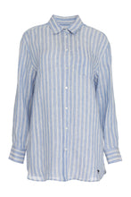 Load image into Gallery viewer, Striped linen shirt
