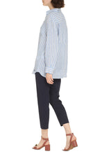 Load image into Gallery viewer, Striped linen shirt
