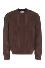 Load image into Gallery viewer, Jace cotton blend crew-neck sweater
