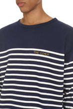 Load image into Gallery viewer, Striped crew-neck sweater
