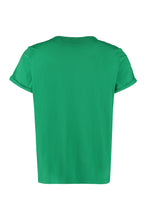 Load image into Gallery viewer, Embroidered cotton T-shirt
