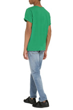 Load image into Gallery viewer, Embroidered cotton T-shirt
