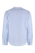 Load image into Gallery viewer, Embroidered striped cotton shirt
