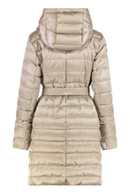 Load image into Gallery viewer, Reversible down jacket in water-repellent satin
