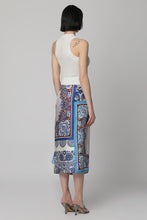 Load image into Gallery viewer, Nuevo printed silk skirt
