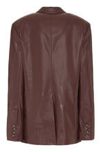 Load image into Gallery viewer, Ariza vegan leather blazer
