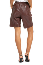 Load image into Gallery viewer, Munira faux leather shorts
