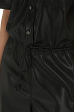 Load image into Gallery viewer, Vegan leather playsuit

