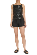 Load image into Gallery viewer, Vegan leather top
