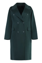 Load image into Gallery viewer, Oliver Double-breasted virgin wool  coat
