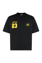 Load image into Gallery viewer, Cotton crew-neck T-shirt
