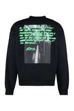 Load image into Gallery viewer, Printed cotton crew-neck sweatshirt
