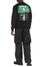 Load image into Gallery viewer, Printed cotton crew-neck sweatshirt
