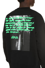 Load image into Gallery viewer, Printed cotton crew-neck sweatshirt
