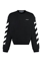 Load image into Gallery viewer, Cotton crew-neck sweatshirt
