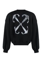 Load image into Gallery viewer, Cotton crew-neck sweatshirt
