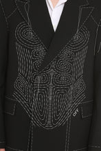 Load image into Gallery viewer, Wool blend double-breasted jacket
