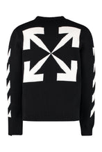 Load image into Gallery viewer, Cotton blend crew-neck sweater
