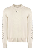 Load image into Gallery viewer, Cotton blend crew-neck sweater
