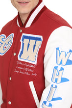 Load image into Gallery viewer, Varsity wool-blend bomber jacket
