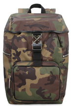 Load image into Gallery viewer, Arrow Tuc coated canvas backpack
