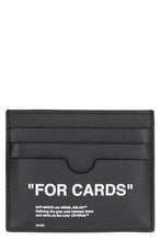 Load image into Gallery viewer, Printed leather card holder
