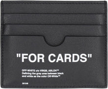 Load image into Gallery viewer, Printed leather card holder
